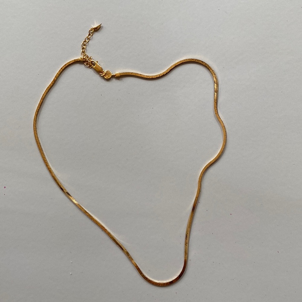 Missoma Lucy Williams Short Square Snake Chain Necklace